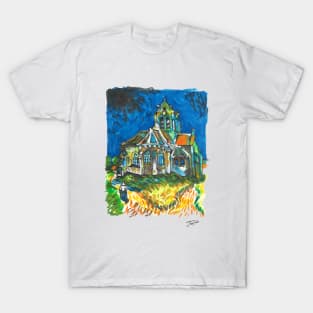 Van Gogh in Markers T-Shirt